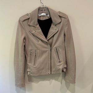 IRO Leather Jacket EU 38